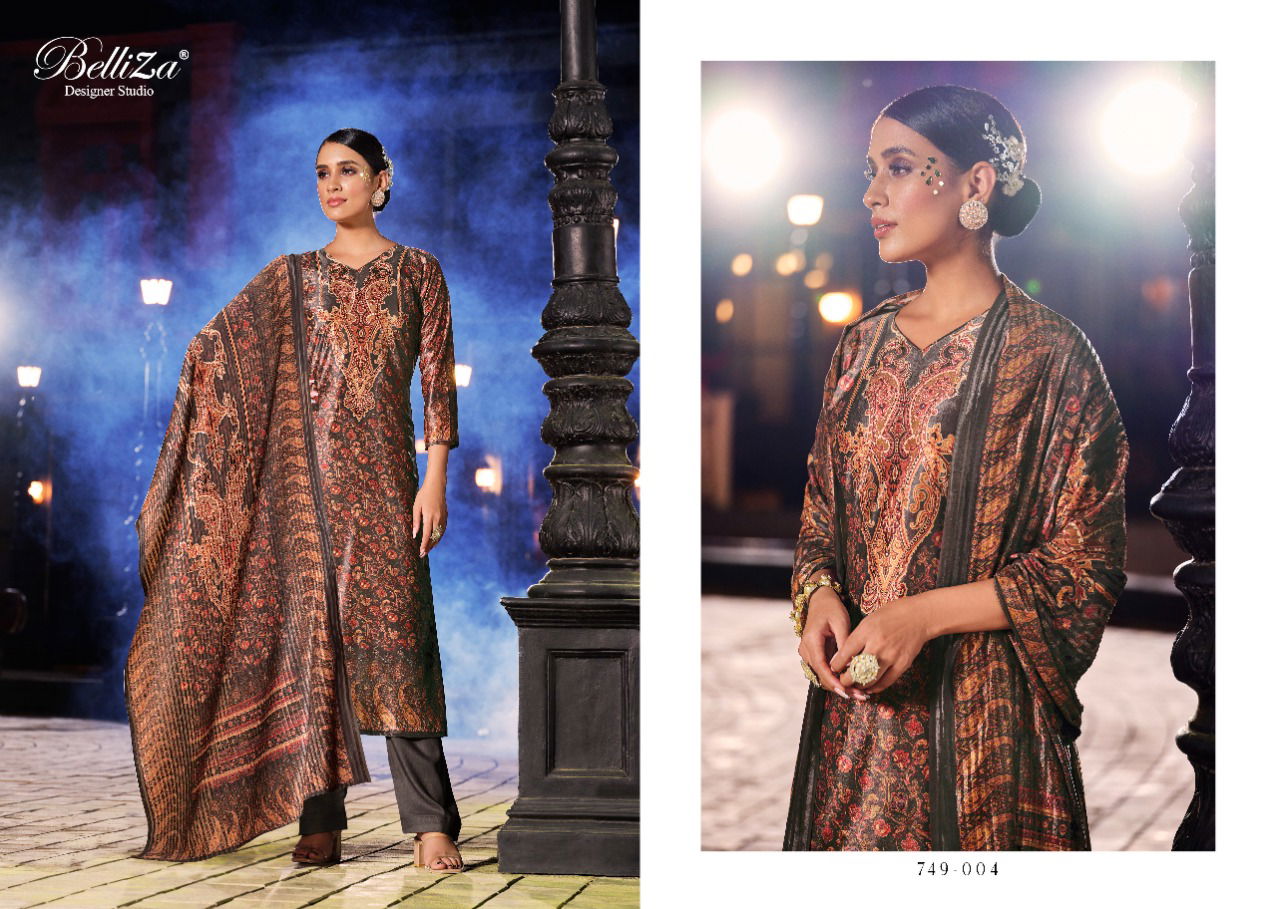 Belliza Safinaaz Festive Wear Wholesale Dress Material Collection